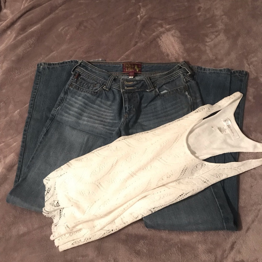 Hollister size 7 jeans